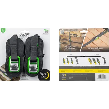 Upínací popruh Upínací systém Nite Ize CamJam Tie Down 18ft Strap 2pk