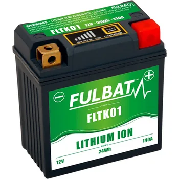 Motobaterie Fulbat FLTK01 12V 2Ah 140A