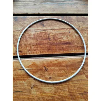 umělá květina Kovový kruh na lapač snů / k dekorování Ø25 cm