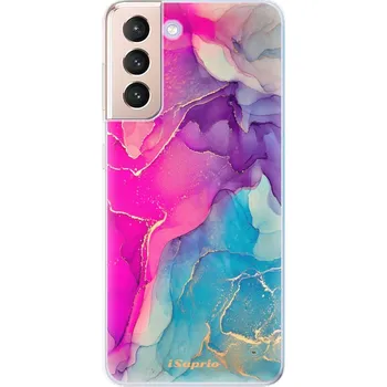 Odolné silikonové pouzdro iSaprio - Purple Ink - Samsung Galaxy S21