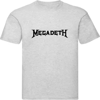 šedivé pánské triko Megadeth