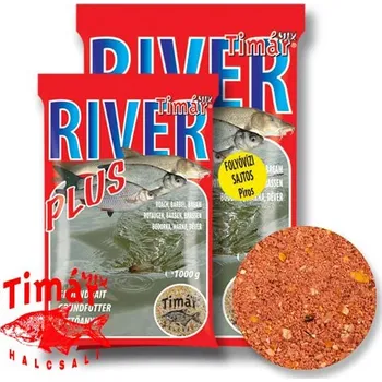 Návnadová surovina River plus Řeka sýr červená 1 kg (Timár)