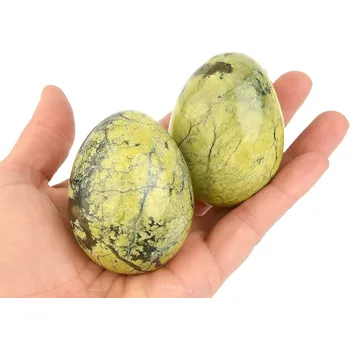 Přírodní kámen Serpentinit vejce (Peru) cca 60mm