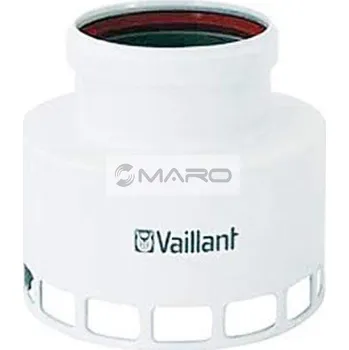 Kouřovod Vaillant Adaptér kotlový připojovací 60/80 mm, se sáním vzduchu, 303815