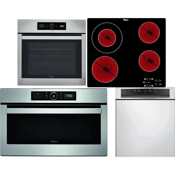Set domácích spotřebičů WHIRLPOOL ABSOLUTE AKZ9 6230 IX + WHIRLPOOL AKT 8130/NE + WHIRLPOOL ABSOLUTE AMW 730 IX + WHIRLPOOL WBC 3C34 PF X
