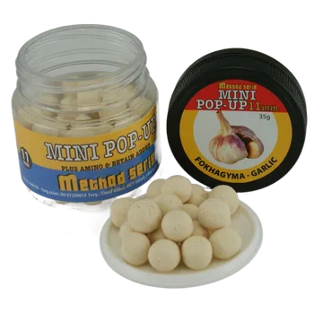 Návnadová surovina Method mix mini pop up Česnek 11mm (Timár)