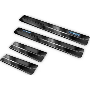 Lišta karosérie Avisa Prahové lišty Lexus NX 2014-2021 (hybrid, tmavé, matné)