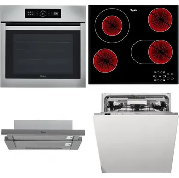 Set domácích spotřebičů WHIRLPOOL ABSOLUTE AKZ9 6230 IX + WHIRLPOOL AKT 8190/BA + WHIRLPOOL AKR 749/1 IX + WHIRLPOOL WIO 3O540 PELG