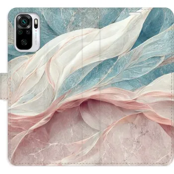 Pouzdro na mobilní telefon Flipové pouzdro iSaprio - Old Leaves 03 - Xiaomi Redmi Note 10 / Note 10S