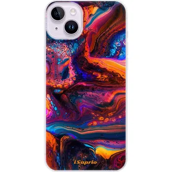 Odolné silikonové pouzdro iSaprio - Abstract Paint 02 - iPhone 14 Plus