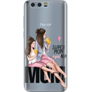 Pouzdro na mobilní telefon Odolné silikonové pouzdro iSaprio - Milk Shake - Brunette - Huawei Honor 9