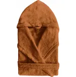 Froté župan s kapucí Sorema New Plus 400 gsm copper (oranžová) Barva: Oranžová - Copper - Ribbon, Velikost: S