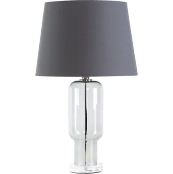 Stojací lampa LAMPA LILA (02) 32X40X66 CM ŠEDÁ