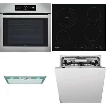 Set domácích spotřebičů WHIRLPOOL ABSOLUTE AKZ9 6230 IX + WHIRLPOOL AKT 8900 BA + WHIRLPOOL AKR 650/1 IX + WHIRLPOOL WIO 3T133 PLE