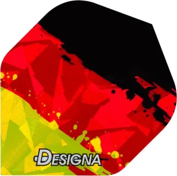 Příslušenství pro šipky Designa Letky Patriot - Hologram - Germany F0103
