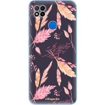 Pouzdro na mobilní telefon Odolné silikonové pouzdro iSaprio - Herbal Pattern - Xiaomi Redmi 9C