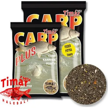 Návnadová surovina Timár mix krmítková směs Carp plus Feeder kapr černá 3 kg (Timár)
