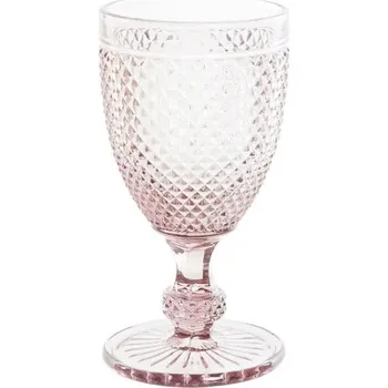 Sklenice Sklenice na noze "OLD PINK" 8x8x16/225ml