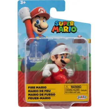 Figurka Super Mario Bros Fire Mario 6cm
