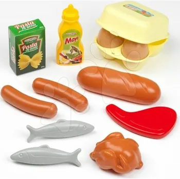 Dětská kuchyňka Potraviny 100% Chef Écoiffier v síťce 12 kusů od 18 měsíců