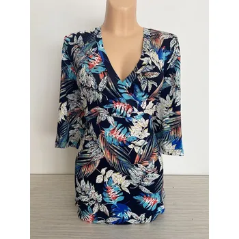 Dámská tunika Trička a tuniky, Barva Světle modrá, Velikost XL 44, Materiál 96% Viskoza 4% Lycra