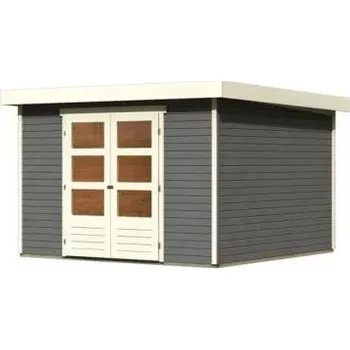 Zahrada dřevěný domek KARIBU ASKOLA 6 (9143) terragrau