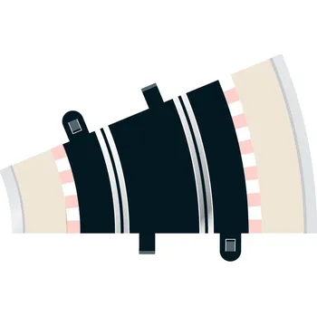 Příslušenství k autodráze Scalextric Rozšíření trati SCALEXTRIC C8234 - Curve - R2 - 22.5DEG