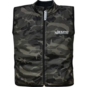 Chlapecká vesta Softshellová vesta Esito maskáč zelená Velikost: 110