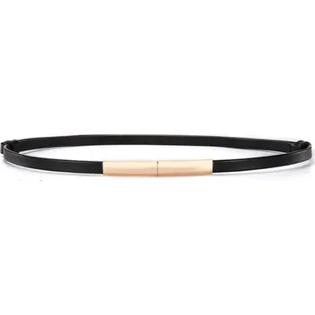 Opasek Amparo Miranda® Kožený pásek Lady-33, Barva černá