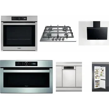 Set domácích spotřebičů WHIRLPOOL AKZ9 9480 IX + WHIRLPOOL TKRL 661 IX EU + WHIRLPOOL AKR 62F LT K + WHIRLPOOL ABSOLUTE AMW 730 IX + WHIRLPOOL WSBO 3O34 PF X + WHIRLPOOL ART 66112
