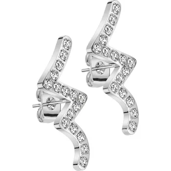 Náušnice Šperky4U Ocelové náušnice se zirkony - OPN1950-ST