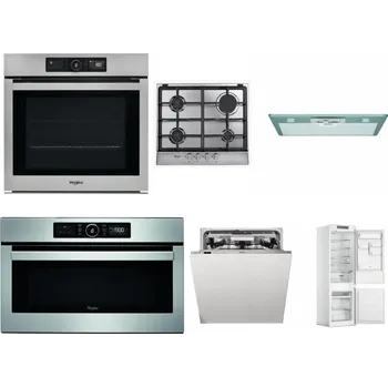 Set domácích spotřebičů WHIRLPOOL AKZ9 9480 IX + WHIRLPOOL AKR 351/IX + WHIRLPOOL AKR 650/1 IX + WHIRLPOOL ABSOLUTE AMW 730 IX + WHIRLPOOL WIO 3O540 PELG + WHIRLPOOL WHC18 T311