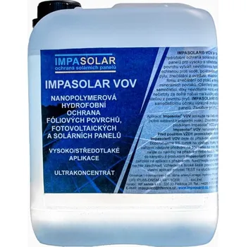 solární panel Impasolar VOV 5l Nanopolymerová hydrofobní ochrana - vysoko/středotlaká aplikace