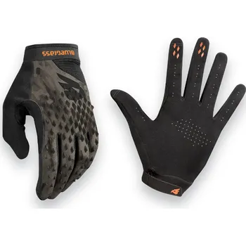 Cyklistické rukavice Rukavice - BLUEGRASS Prizma 3D - Titanium Camo M