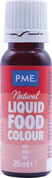 Potravinářské barvivo PME Přírodní gelové potravinářské barvivo 25 ml červené