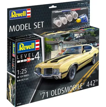 Plastikový model 71 Oldsmobile 442 Coupé (Revell 1:24)