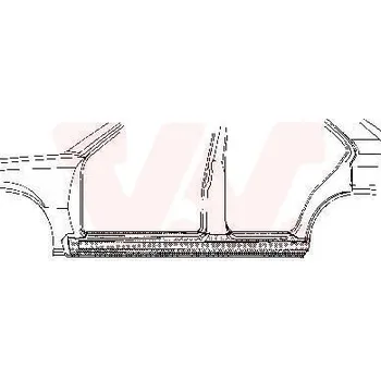 Prah karosérie Nástupní panel VAN WEZEL 3760104