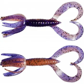 Umělá nástraha Keitech Gumová nástraha Little Spider 3'' Purple Jerry 7,6cm/8ks