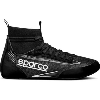 Moto obuv Boty Sparco SUPERLEGGERA FIA černá/bílá