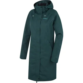Dámský kabát Husky Dámský hardshell kabát Nut L XL, dk. green