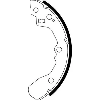 Brzdová čelist Sada brzdových čelistí TEXTAR 91061200