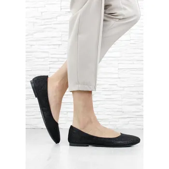 Dámské baleríny Cathay moda Černé baleríny 3902-2B Velikost: 38