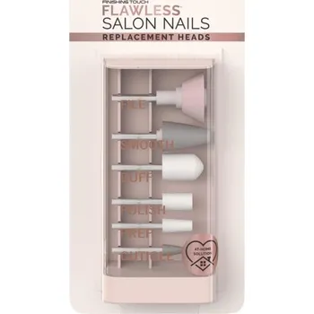 FLAWLESS Finishing Touch Salon Nails náhradní sada nástavců 1 ks