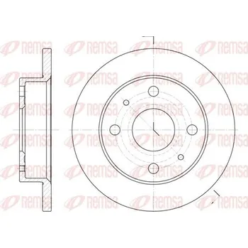 Brzdový kotouč Brzdový kotouč REMSA 6830.00
