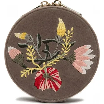 Šperkovnice Šperkovnice Zoe Travel Round béžová norková