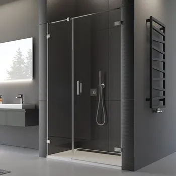 RONAL PUR Jednokřídlé dveře s pantem u zdi a s pevnou stěnou v rovině s L-kováním - panty vlevo PU31GSM41022