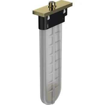 Hansgrohe sBox LEŠTĚNÝ VZHLED ZLATA vrchní sada hranatá