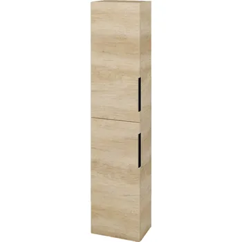 Koupelnový nábytek Dřevojas Vysoká skříň DOS SV1D2 35 - D15 Nebraska / Úchytka T07 / D15 Nebraska / Levé