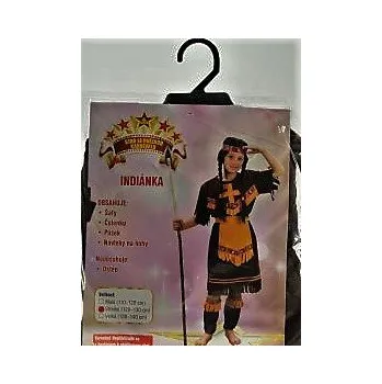 Karnevalový kostým Šaty Indiánka 120-130cm