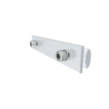 Zahradní sestava Hliníkový kolejnicový spoj | set 10ks